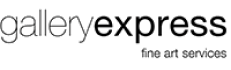 Gallery Express logo, fine art services